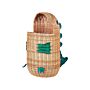 Wicker Dragon Basket Natural Rattan Woven Toy Hamper Child's Room Accessory