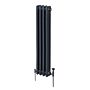 Traditional 3 Column Radiator - 1500 X 202mm - Anthracite Grey