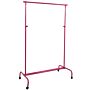 Home Vida Single Garment Rack, Pink