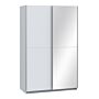 Babetta Sliding Wardrobe In Matt White