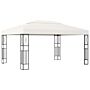 Vidaxl Gazebo 3x4 M Cream Fabric