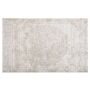 Area Rug Beige Cotton Distressed Effect 160 X 230 Cm Oriental