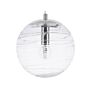 Pendant Lamp Transparent Glass Modern Globe Ceiling Light