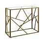 Console Table Metal Gold 85 X 100 X 40 Cm