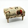 Equestrian Footstool With Drawer