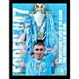 Manchester City Fc Foden Framed Picture 16 X 12