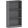 Cambridge 3 Tier Medium Bookcase, Grey