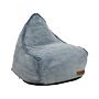 Teardrop Drop Bean Bag Chair Beanbag Blue Gaming Chair Modern Denim