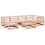 Vidaxl 7 Piece Garden Sofa Set Solid Wood Douglas Fir