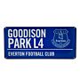 Everton Fc Colour Street Sign