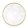 Round Gold Mirror