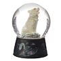 Dream Protector - Protector Of The North Wolf Snow Globe