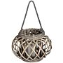 Large Wicker Basket Lantern