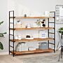 Vidaxl Floating Shelves 3 Pcs 160x40x4 Cm Oil Finished Solid Wood Acacia