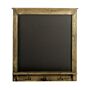 Vintage Chalkboard With Hooks 64 X 8 X 71 Cm