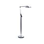 Floor Led Lamp Silver Synthetic Material 170 Cm Height Dimming Lcd Modern Lighting