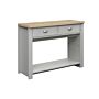 Highgate 2 Drawer Console Table Grey & Oak