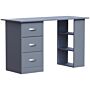 Mason Computer Desk, Grey