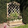 Rectangular Planter & Lattice