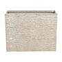 Plant Pot Beige Stone 45 X 60 X 25 Cm Rectangular Planter