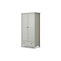 Maine 2 Door Combination Wardrobe - Dove Grey