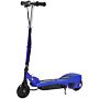 Homcom Kids Folding Electric Bike Children E Scooter Ride On Toy 2x12v Recharge Battery 120w Adjustable Height Pu Wheels Suitable For 7 - 14 Yrs Blue