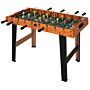 Homcom Soozier Foosball Table Heavy Duty 84.5cm For Arcades, Pub, Game Room, 8 Rods, 2 Balls