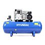 Hyundai 150 Litre Air Compressor, 14cfm/145psi, Twin Cylinder, Belt Drive 3hp | Hy3150s