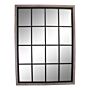 Grey Window Style Wall Mirror 60cmx80cm