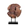 Decorative Figurine Fish Light Wood Teak 41 X 31 Cm