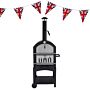 Outdoor Pizza Oven, Peel & Union Jack Bunting