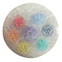 Small Charging Plate 8cm - Chakra Design - Colour