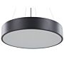 Pendant Lamp Black Steel Acrylic Integrated Led Lights Round Ring Hanging Modern Lighting