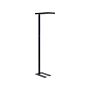 Floor Led Lamp Black Aluminium 197 Cm Height Knob Switch Dimming Modern Industrial Lighting