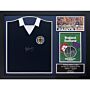 Scottish Fa 1978 Dalglish Signed Shirt (framed)