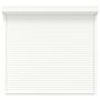 Vidaxl Roller Shutter Aluminium 160x150 Cm White