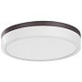 Ceiling Lamp White Steel Acrylic Integrated Led Lights Round Shape Decorative Modern Lighting