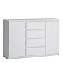 Fribo 2 Door 4 Drawer Sideboard In White