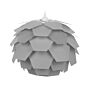 Pendant Lamp Grey Plastic Pine Cone Shade Hanging Lamp