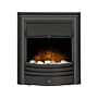 Adam Cambridge Pebble Electric Fire In Black