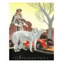 Vintage Metal Sign - Retro Art - Aristocrats