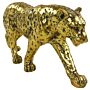 Gold Glitter Effect Leopard 40cm