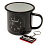 Top Gun Enamel Mug & Keyring Set