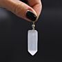 Selenite Oblix Pendent