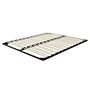 Bed Base Eu King Size 5ft3 Solid Wood Slats Metal Frame