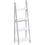 Bristol 4 Tier Step Ladder Bookcase, White