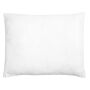 Bed Pillow White Microfibre 50 X 60 Cm Soft