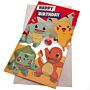 Pokemon Birthday Card