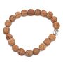 Rudraksha Buddah Bangle Mala - Natural