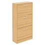 3 Drawer Shoe Cabinet, Pine